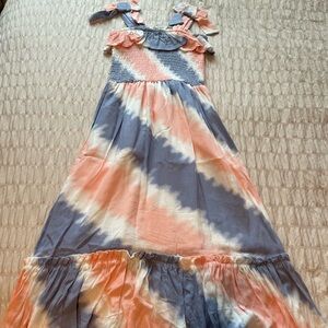 Kids Tie-Dye Maxi Dress